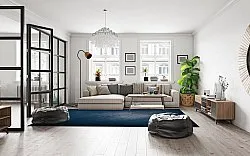 Koberec Wilton - Novelia (modrý)