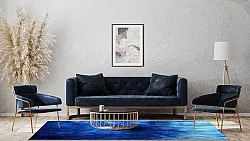 Koberec Wilton - Cargese (modrý)