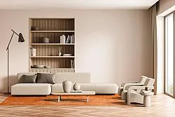 Koberec Wilton - Lynton (oranžová)