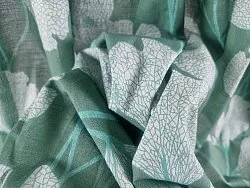 Bavlnený obrus Apríl (tmavozelený)