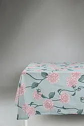 Bavlnený obrus Alyssa (zelená/ružová)
