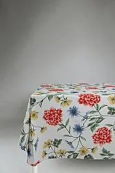Bavlnený obrus Dahlia (červený)