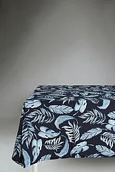 Obrus z bavlny Lowe (modrý)