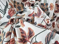 Bavlnený obrus Mathilde (rezavý)