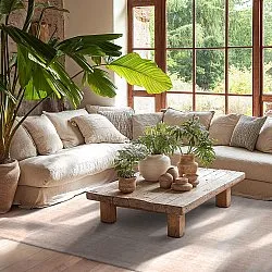 Recycled PET s viskózovým vzhľadom (svetlo béžový)