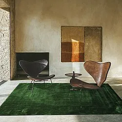 Recyklovaný PET s viskózovým vzhľadom (zelená)