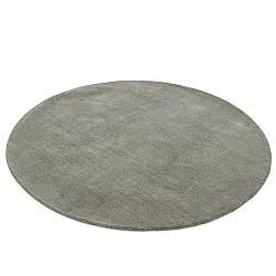 Kruhový koberec - Ella (šedý)