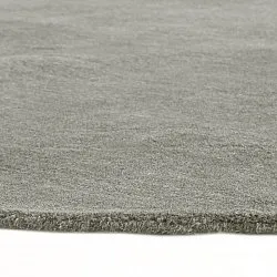 Kruhový koberec - Ella (šedý)