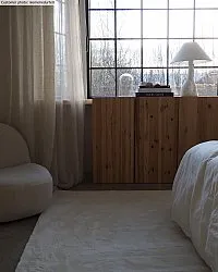 Koberce s dlhým vlasom - Aranga Super Soft Fur (biela)