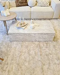 Koberce s chlpatým povrchom - Cosy (biela)