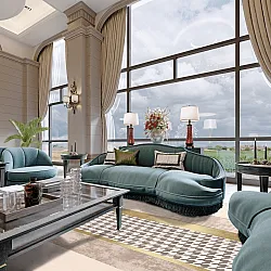 Koberec Wilton - Esme (béžový/multicolor)