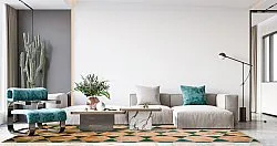 Koberec Wilton - Calvi (bežová/zelená)