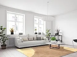 Koberec Wilton - Nisa (hnedá/béžová)