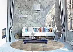 Kruhový koberec - Manso (multicolor)