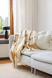 Deka z vlnenej zmesi - Rachel (žltá)