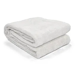 Prikrývky - Aranga Super Soft Throw (biela)