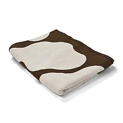 Prikrývky - Katalia Jacquard Blanket (hnedá)