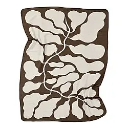 Prikrývky - Katalia Jacquard Blanket (hnedá)