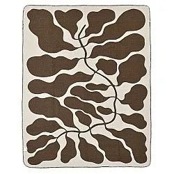 Prikrývky - Katalia Jacquard Blanket (hnedá)