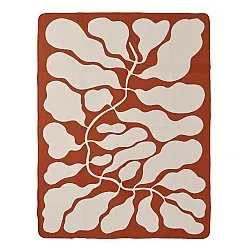 Prikrývky - Katalia Jacquard Blanket (bordová)