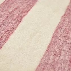 Dečky - Dečka z vlnenej zmesi - Beatriz Stripe (červená/biela)