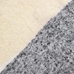 Dečky - Dečka z vlnenej zmesi - Beatriz Stripe (čierna/biela)