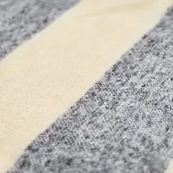 Dečky - Dečka z vlnenej zmesi - Beatriz Stripe (čierna/biela)
