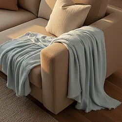 Dečky - Dečka z mušelínu - Dorena (světle modrá)