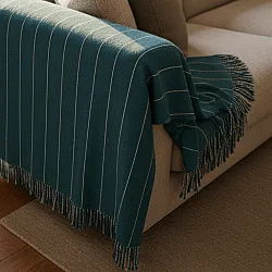 Dečky - Dečka z bavlny - Martina Stripe (modrá/bílá)