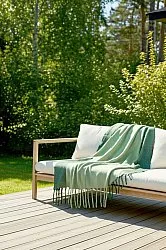 Deka z vlnenej zmesi - Carol (zelená)