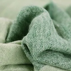 Deka z vlnenej zmesi - Carol (zelená)