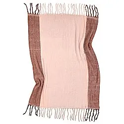 Deka z vlnenej zmesi - Carol (ružová)