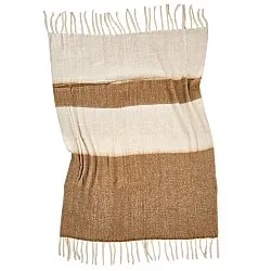 Deka z vlnenej zmesi - Carrie (žltá)