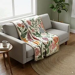 Prikrývky - Fiori Tapestry Blanket (multi)