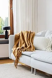 Deka z vlnenej zmesi - Samantha (žltá)