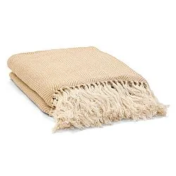 Dečky - Dečka z bavlny - Denisa Fishbone (béžová/bílá)