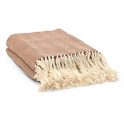 Dečky - Dečka z bavlny - Denisa Fishbone (hnědá/bílá)