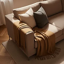 Dečky - Dečka z vlnenej zmesi - Samantha (hnedá)