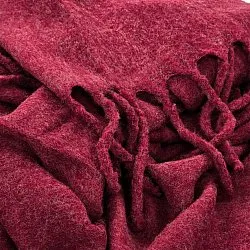 Dečky - Dečka z vlnenej zmesi - Samantha (tmavočervená)