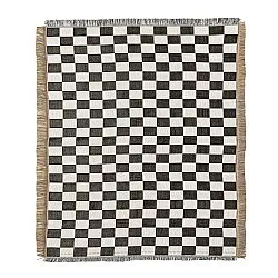 Prikrývky - Wallace Tapestry Blanket (čierna/biela)