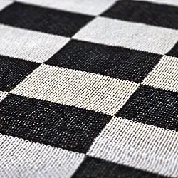 Prikrývky - Wallace Tapestry Blanket (čierna/biela)