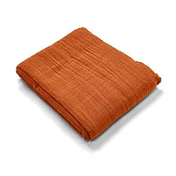 Prikrývky - Vanja Throw (rezavá)