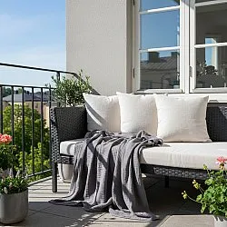 Prikrývky - Vanja Throw (čierna)