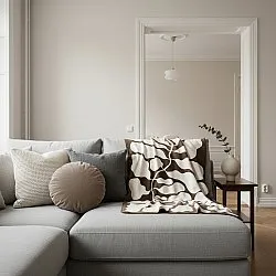 Prikrývky - Katalia Jacquard Blanket (hnedá)