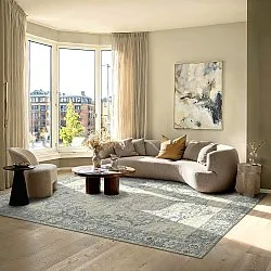 Koberec s plochým tkaním - Alvand (šedý)