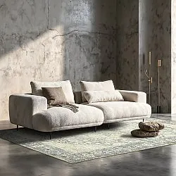 Koberec s plochým tkaním - Alvand (šedý)