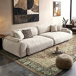 Koberec s plochým tkaním - Alvand (červený)