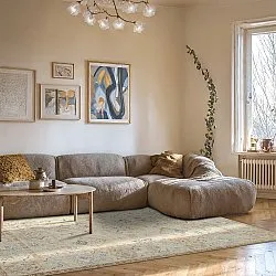 Koberec s plochým tkaním - Amena (béžový)