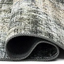 Koberec z plochého tkania - Bechar (čierny/multi)