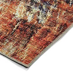 Koberec z plochého tkania - Bechar (červený/multi)